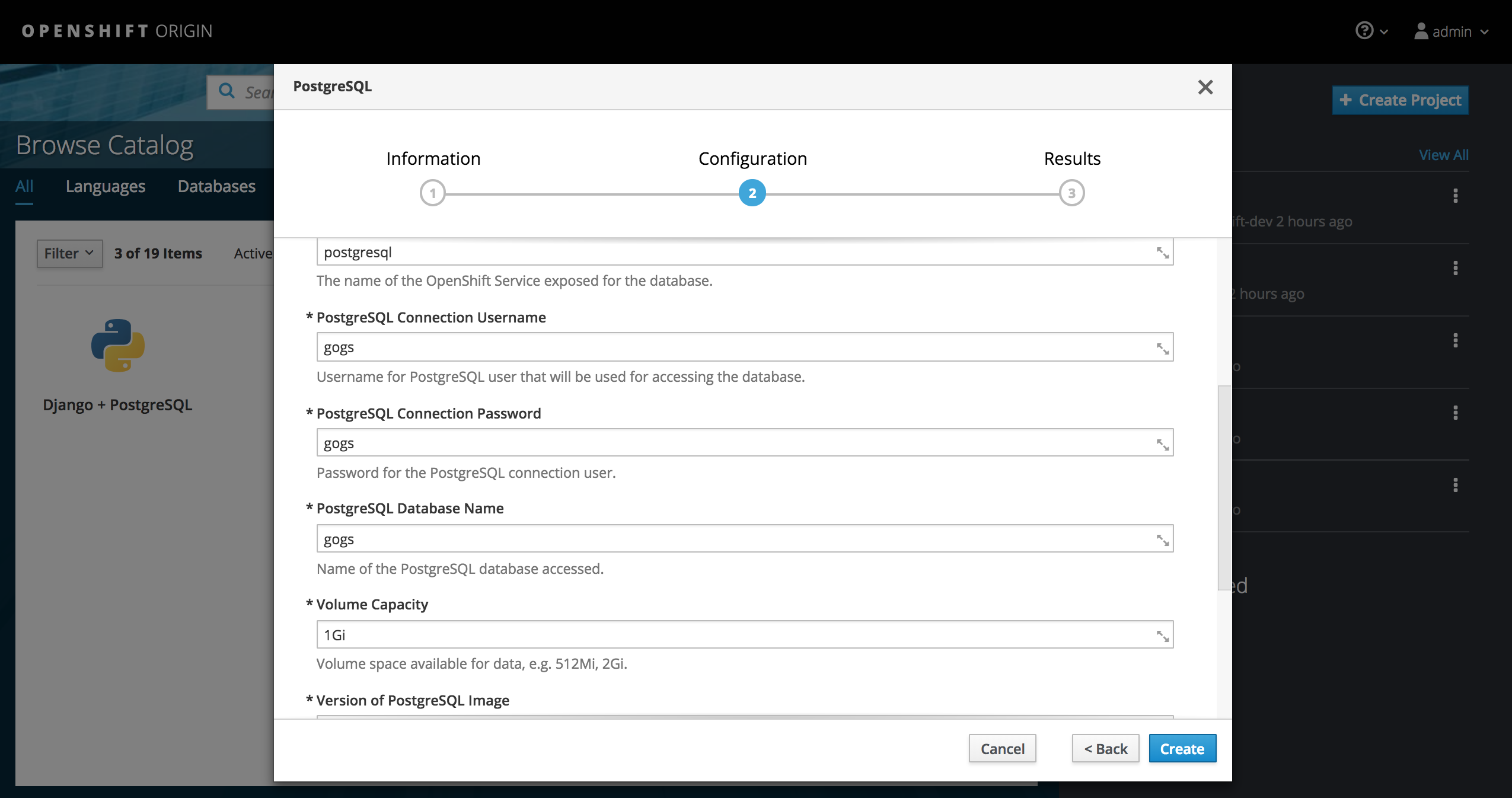 Setting Database Parameters